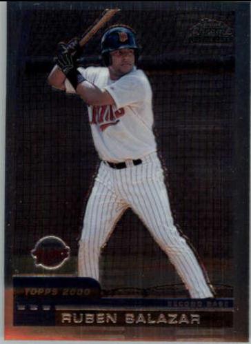 Ruben Salazar #T75 2000 Topps Chrome Traded Baseball