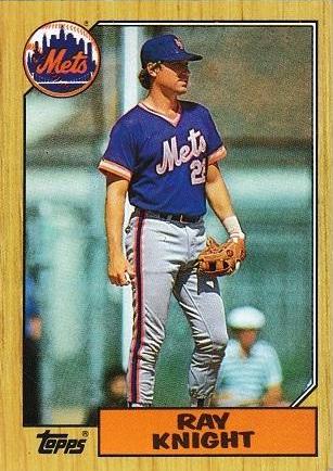 Ray Knight #488 Baseball Cards 1987 Topps