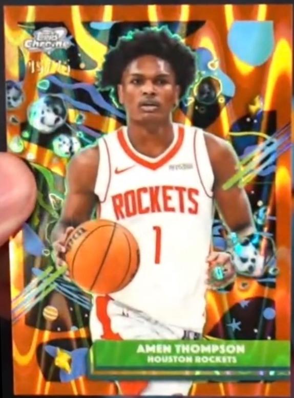 Amen Thompson [Orange Galactic Refractor] #177