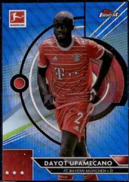 Dayot Upamecano #119 2022 Topps Finest Bundesliga Soccer