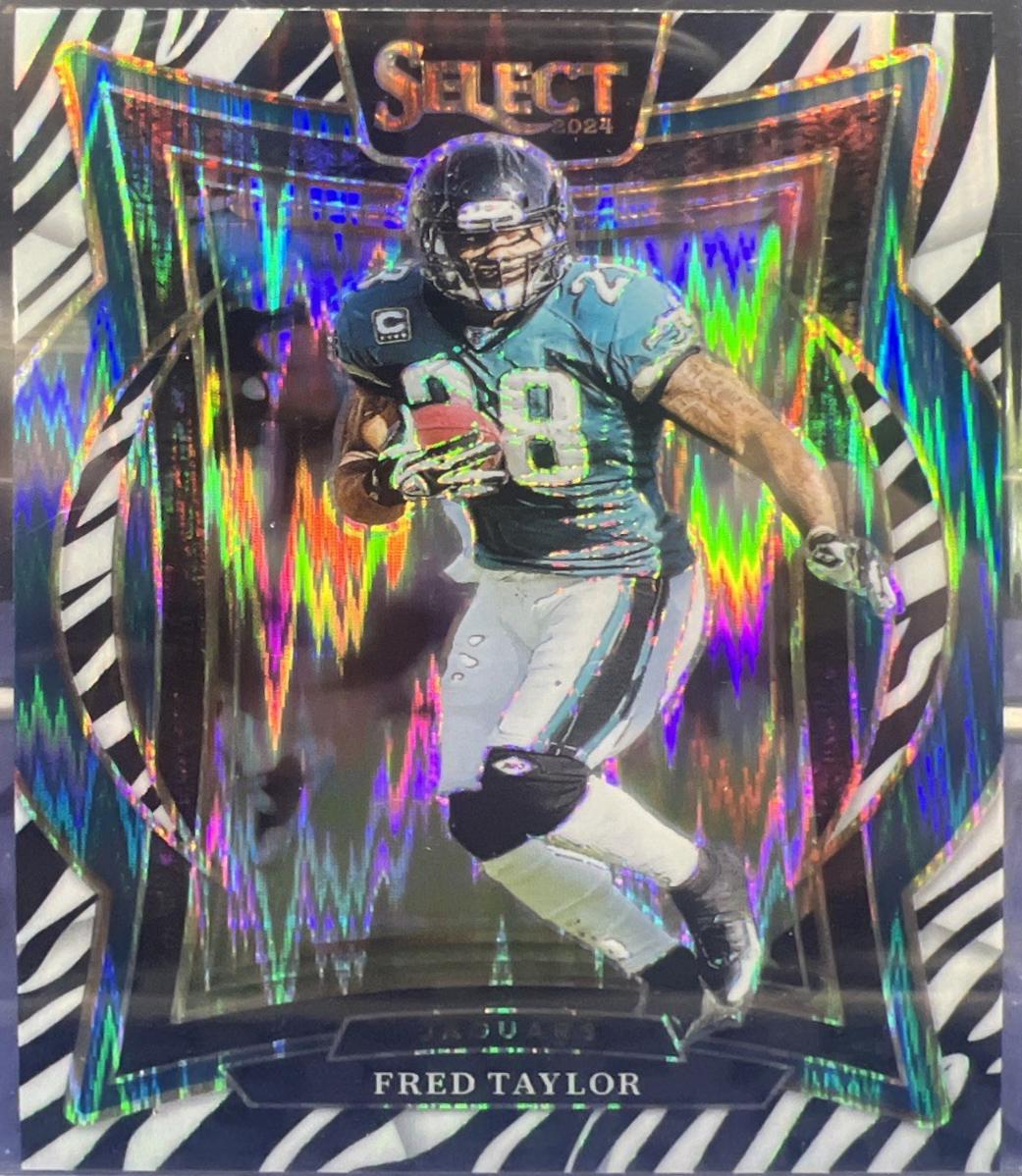 2024 Fred Taylor [Zebra Prizm Shock] #57