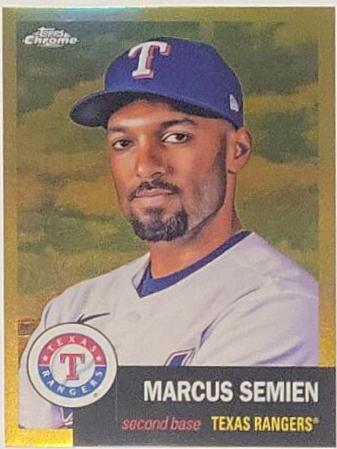 Marcus Semien [Gold Refractor] #380