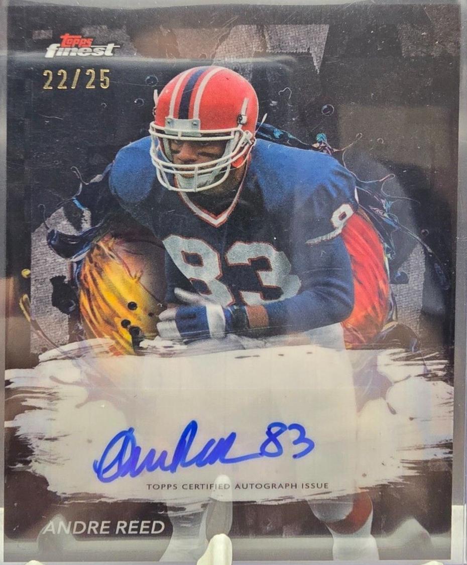 Andre Reed [Black Refractor] #FA-AR