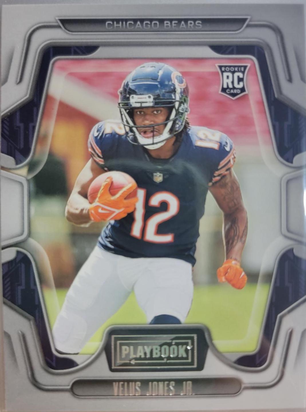 Velus Jones Jr. #130 Football Cards 2022 Panini Playbook