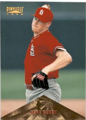 mike busby #392 Baseball Cards 1996 Pinnacle