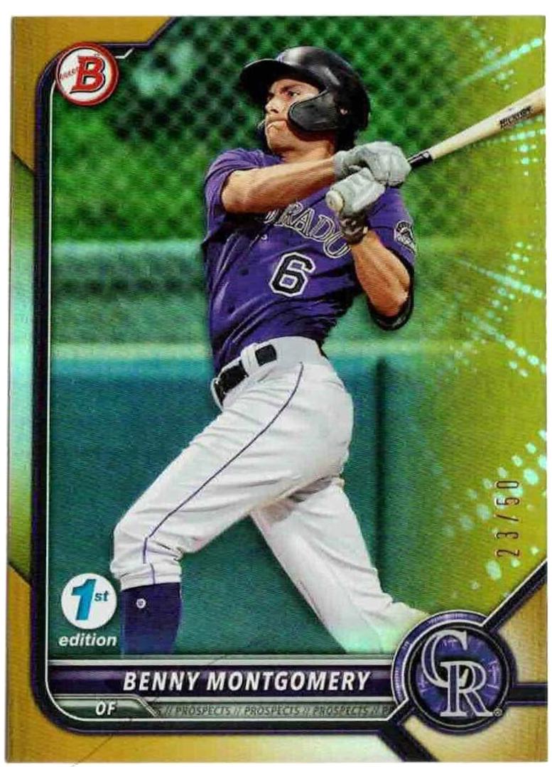 Benny Montgomery [Gold Foil] #BPPF-73