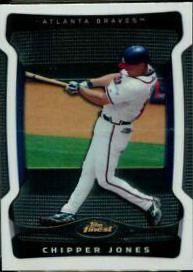 Chipper Jones #10 Baseball Cards 2009 Finest