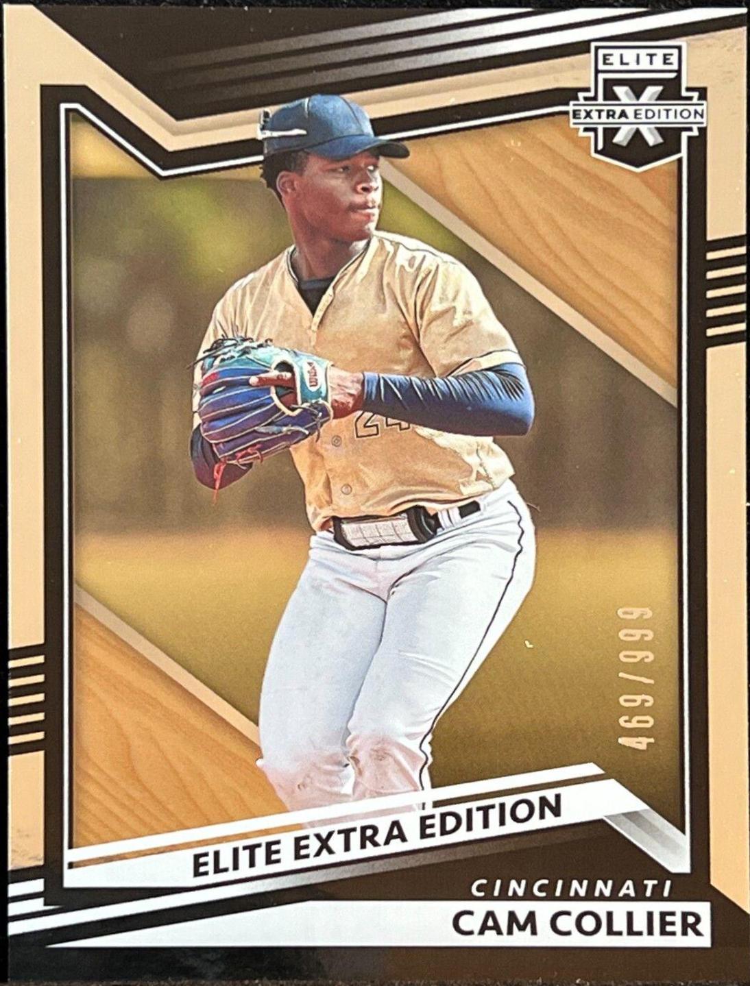 Cam Collier #18 2022 Panini Elite Extra Edition Baseball