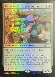 Unlucky Cabbage Merchant