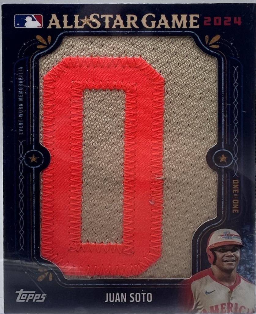 Juan Soto #ITN-JS Baseball Cards 2025 Topps In the Name Relic