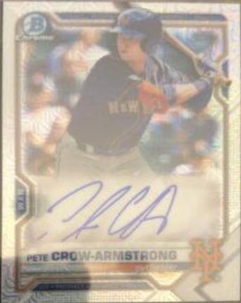 2021 Pete Crow Armstrong #BMA-PC