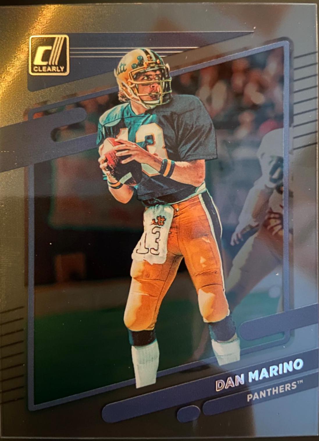 Dan Marino #4 Football Cards 2023 Panini Chronicles Draft Picks Clearly Donruss