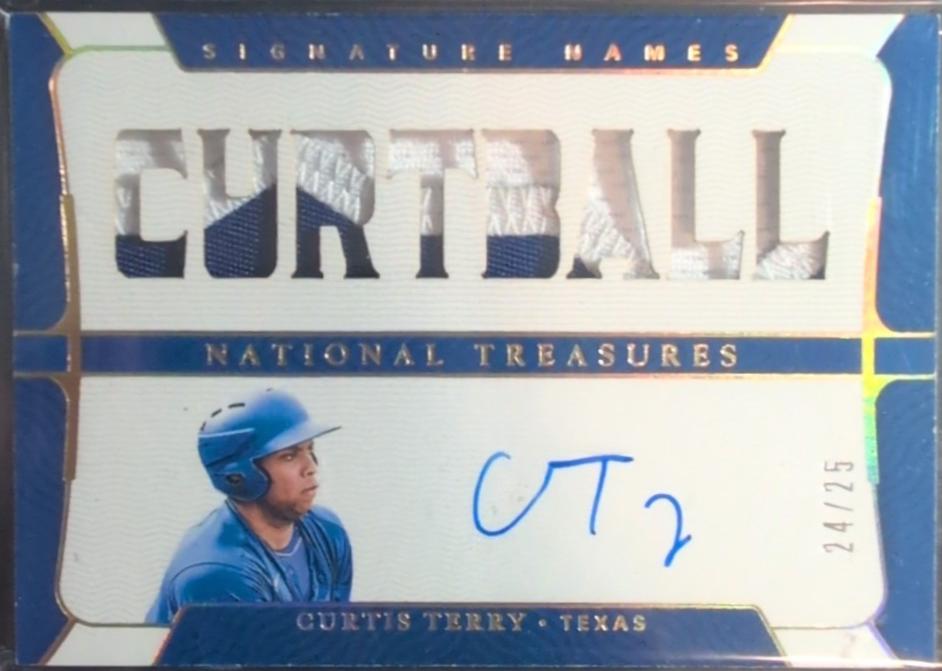 Curtis Terry [Holo Gold] #SN-CT