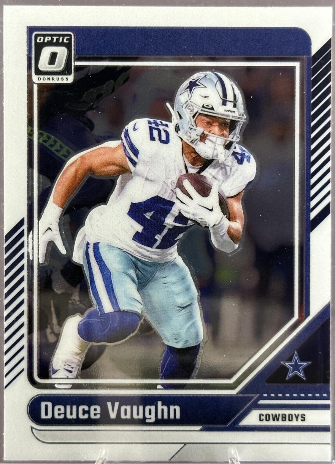 Deuce Vaughn #52 Football Cards 2024 Panini Donruss Optic