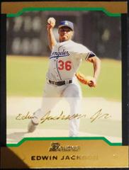 Edwin Jackson #148 Baseball Cards 2007 Bowman Gold Prices