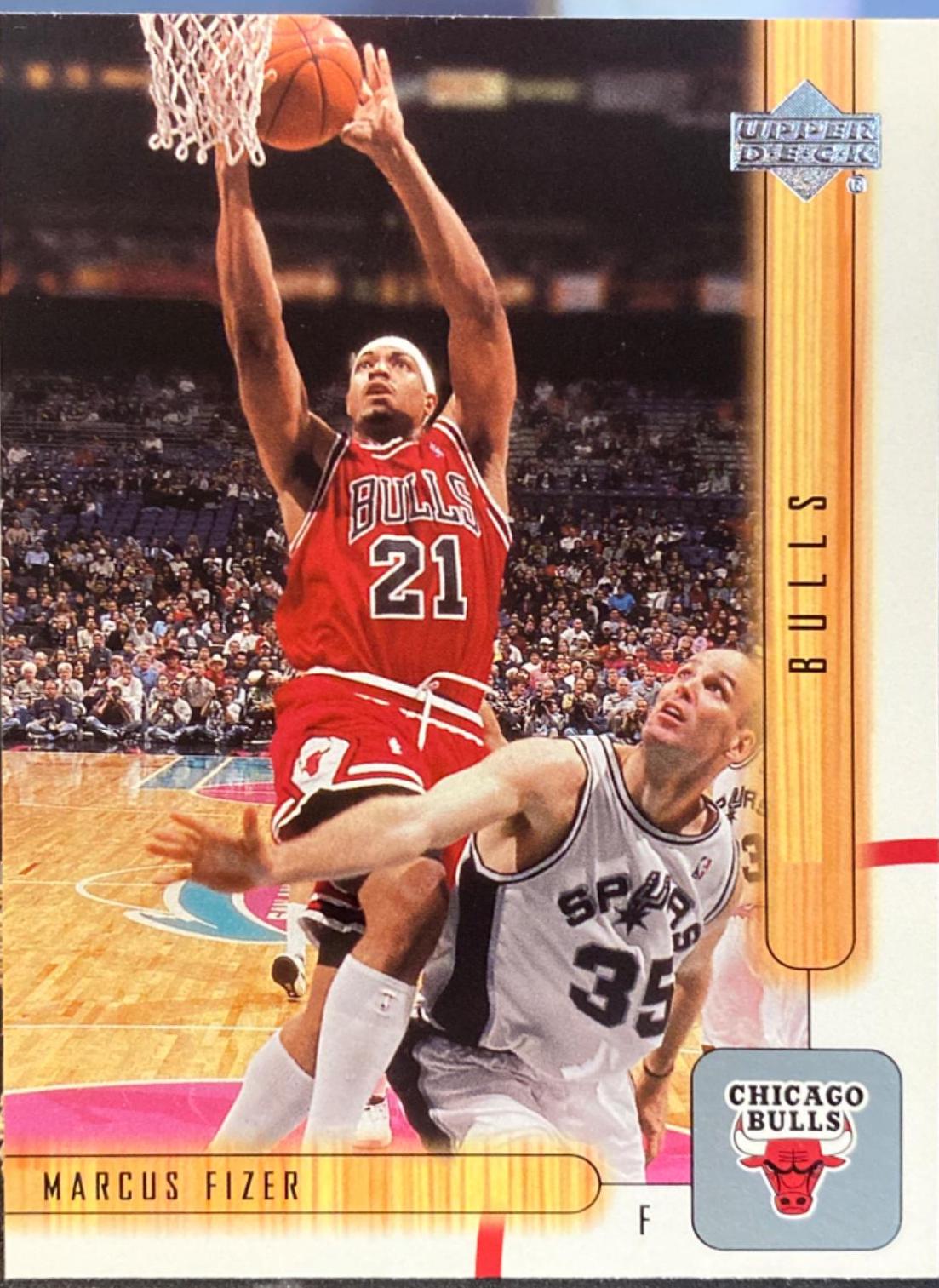 Marcus Fizer #23 Basketball Cards 2001 Upper Deck