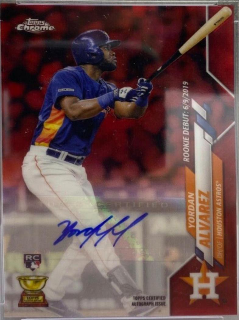 Yordan Alvarez [Red Refractor] #RA-YA