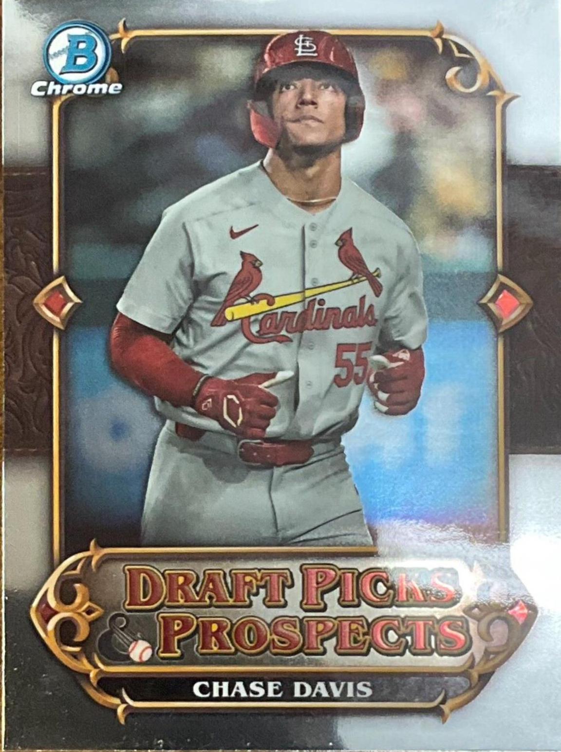 Chase Davis #DPP-15 Baseball Cards 2023 Bowman Draft Picks & Prospects