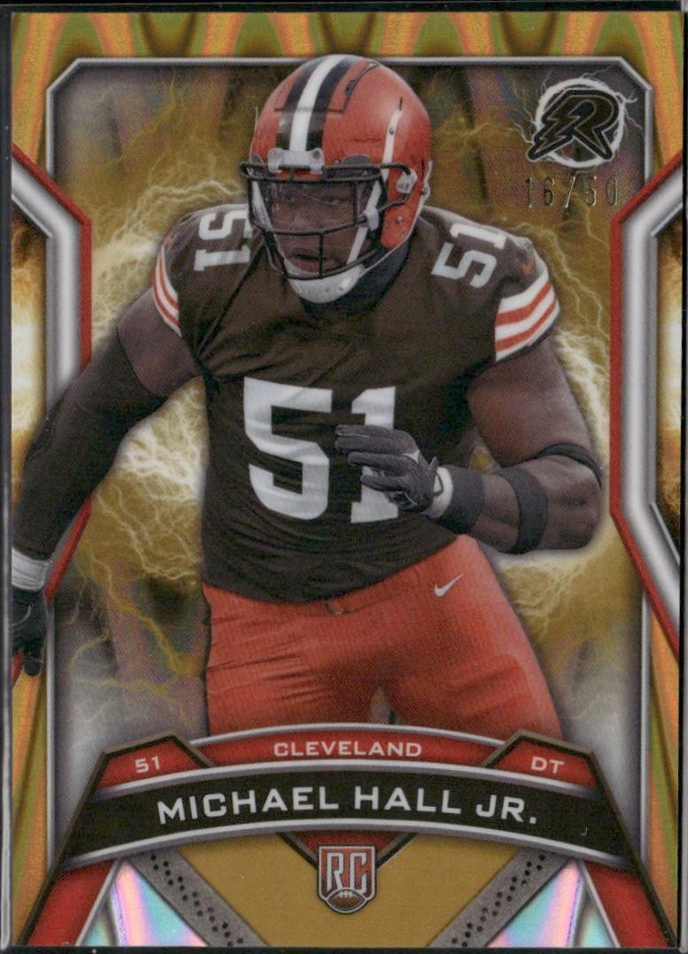 Michael Hall Jr. [Gold Power Surge] #122