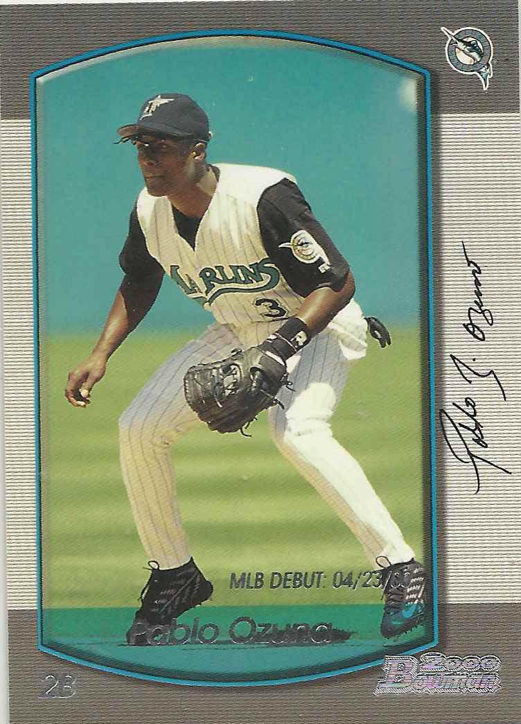 Pablo Ozuna #10 Baseball Cards 2000 Bowman Draft Picks