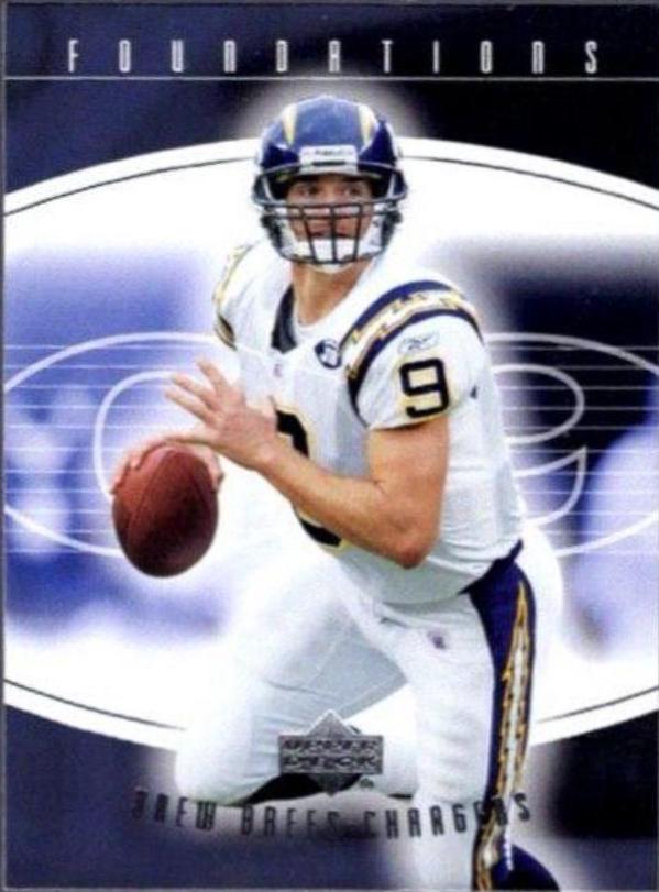 Drew Brees #81 2004 Upper Deck Foundations Football