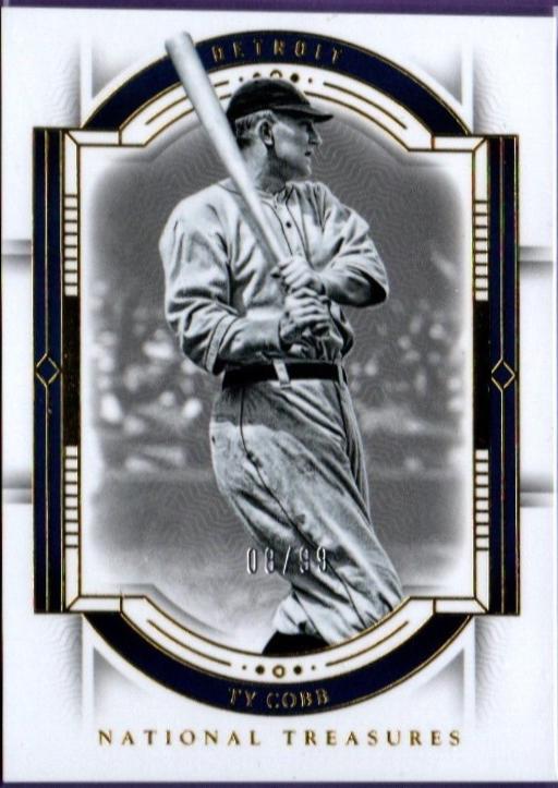 Ty Cobb #80 2024 Panini National Treasures Baseball