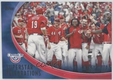 Joey Votto #SC-5 Baseball Cards 2012 Topps Opening Day Superstar Celebrations