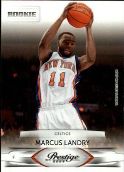 Marcus Landry #254 Basketball Cards 2009 Panini Prestige