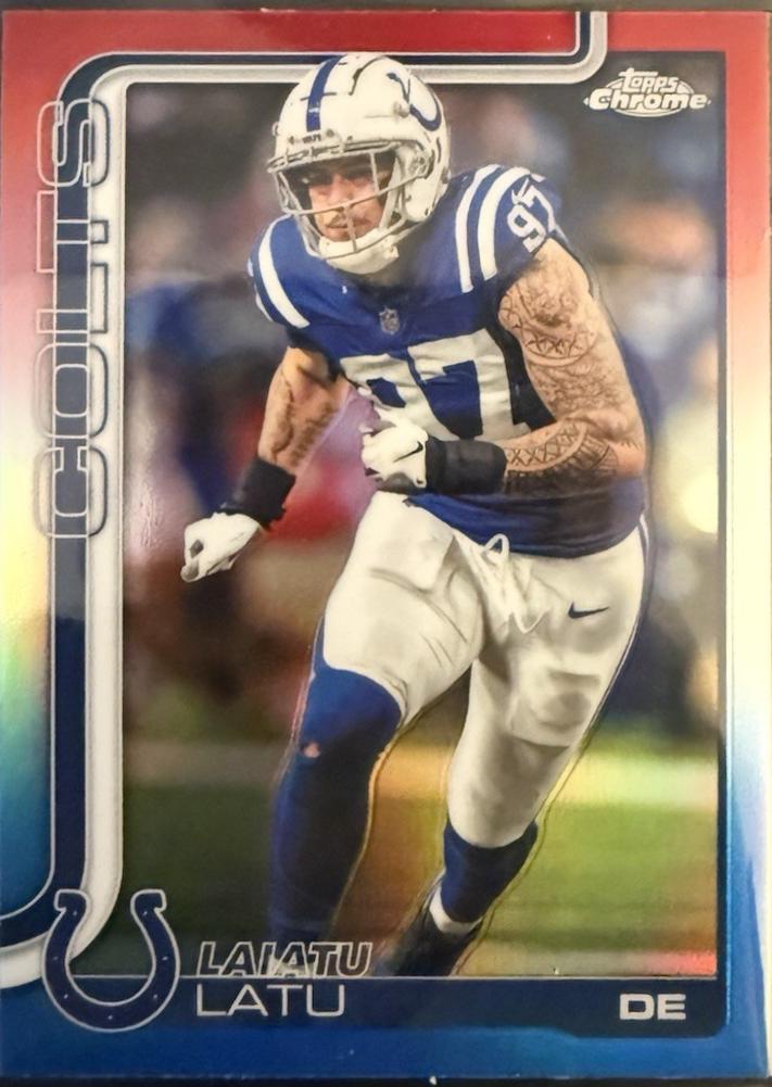 Laiatu Latu [Red White Blue Refractor] #128