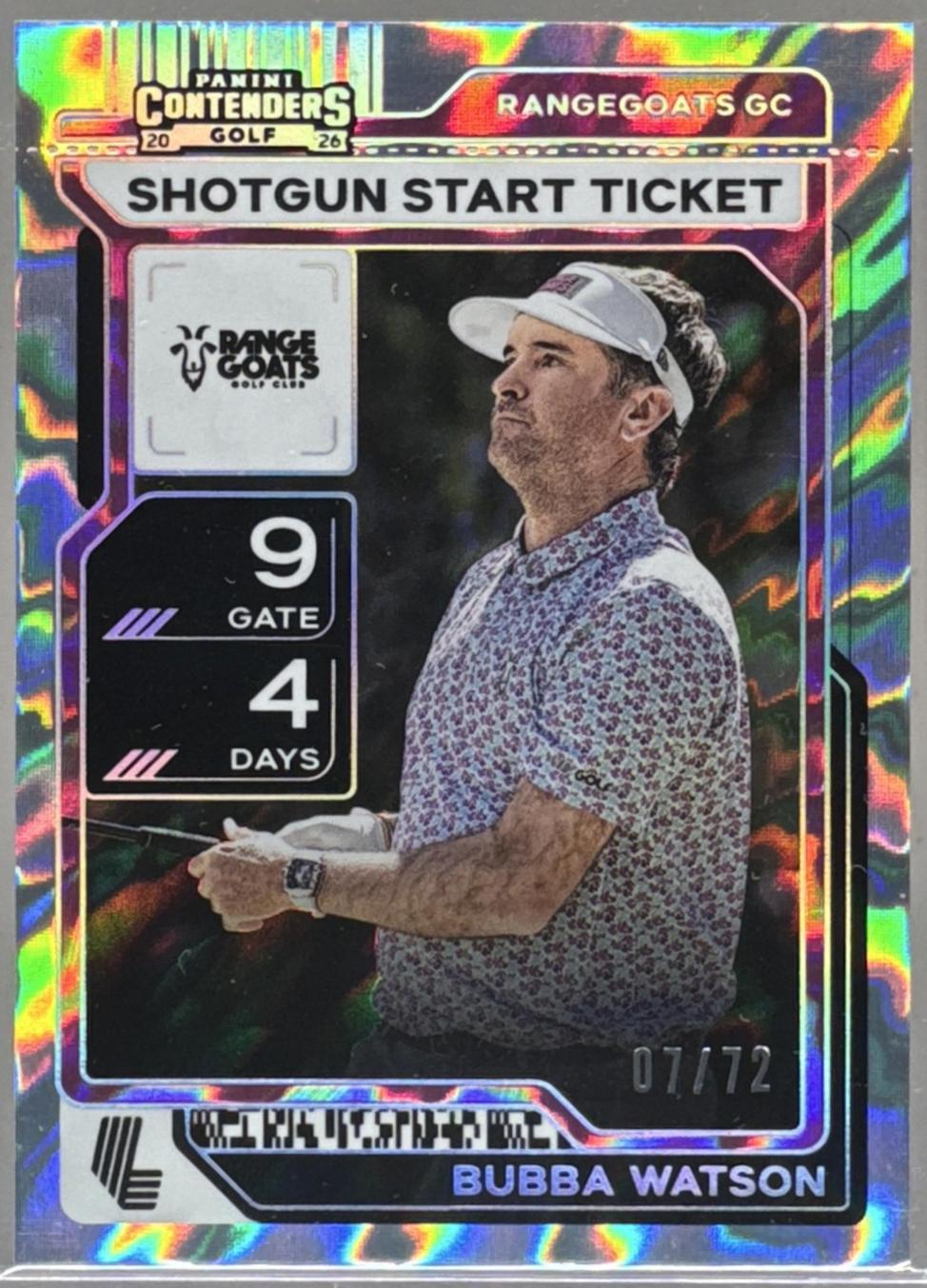 Bubba Watson #31 2026 Panini Contenders LIV Golf