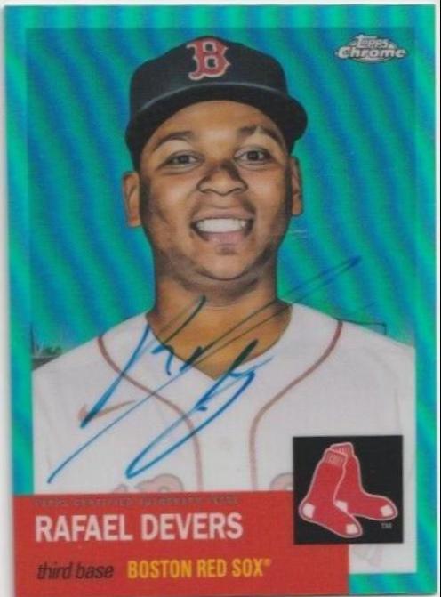 Rafael Devers [Aqua Refractor] #CPA-RD