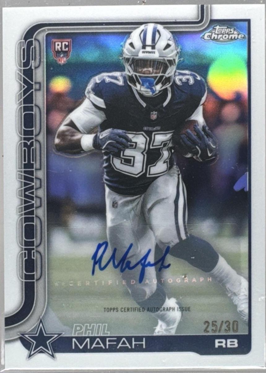 Phil Mafah [White Refractor] #RA-PM
