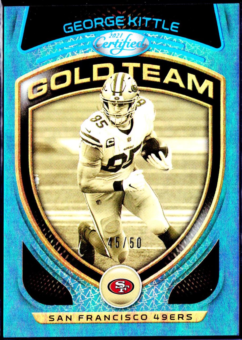 George Kittle [Teal] #GT-17