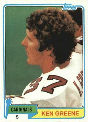 Ken Greene #17 Football Cards 1981 Topps