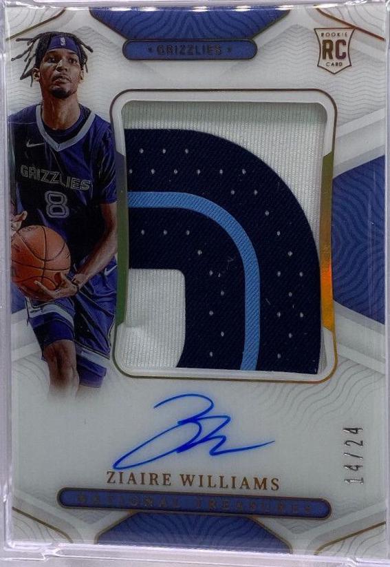 Ziaire Williams [Patch Autograph Gold FOTL] #143
