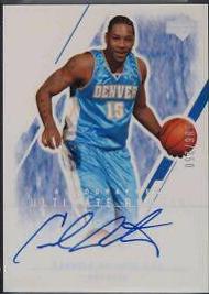 Carmelo Anthony Autograph #129 Basketball Cards 2003 Ultimate Collection