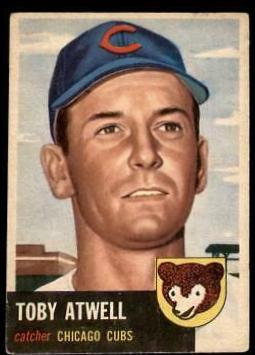Toby Atwell #23 Baseball Cards 1953 Topps