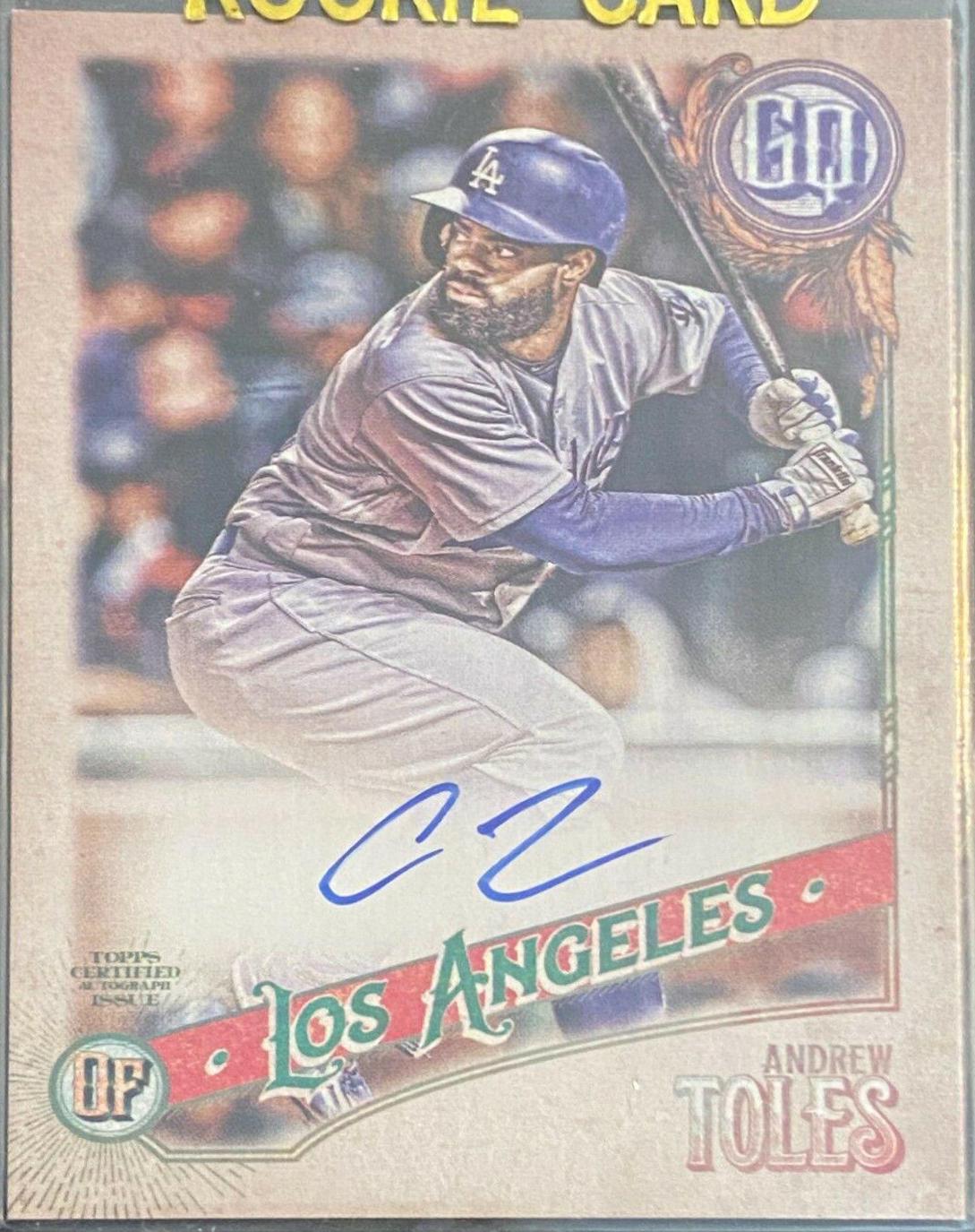 Andrew Toles #GQA-AT Baseball Cards 2018 Topps Gypsy Queen Autographs