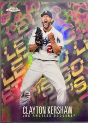 Clayton Kershaw #LGC-53 Baseball Cards 2024 Topps Chrome Let’s Go