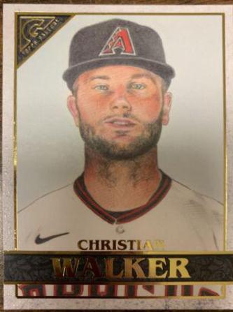 Christian Walker #25 Baseball Cards 2020 Topps Gallery