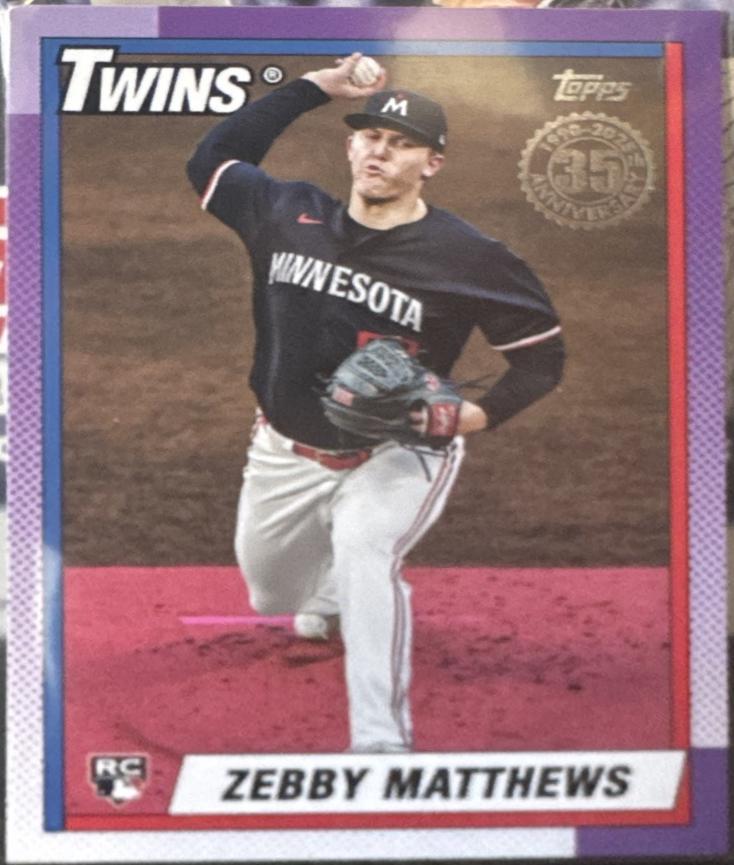 Zebby Matthews #T90-74 2025 Topps 1990 Baseball