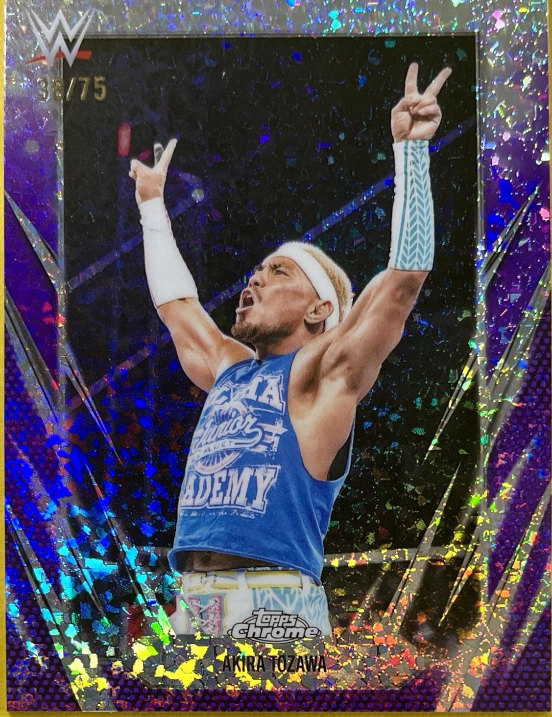 Akira Tozawa [Purple Mini Diamond Refractor] #88