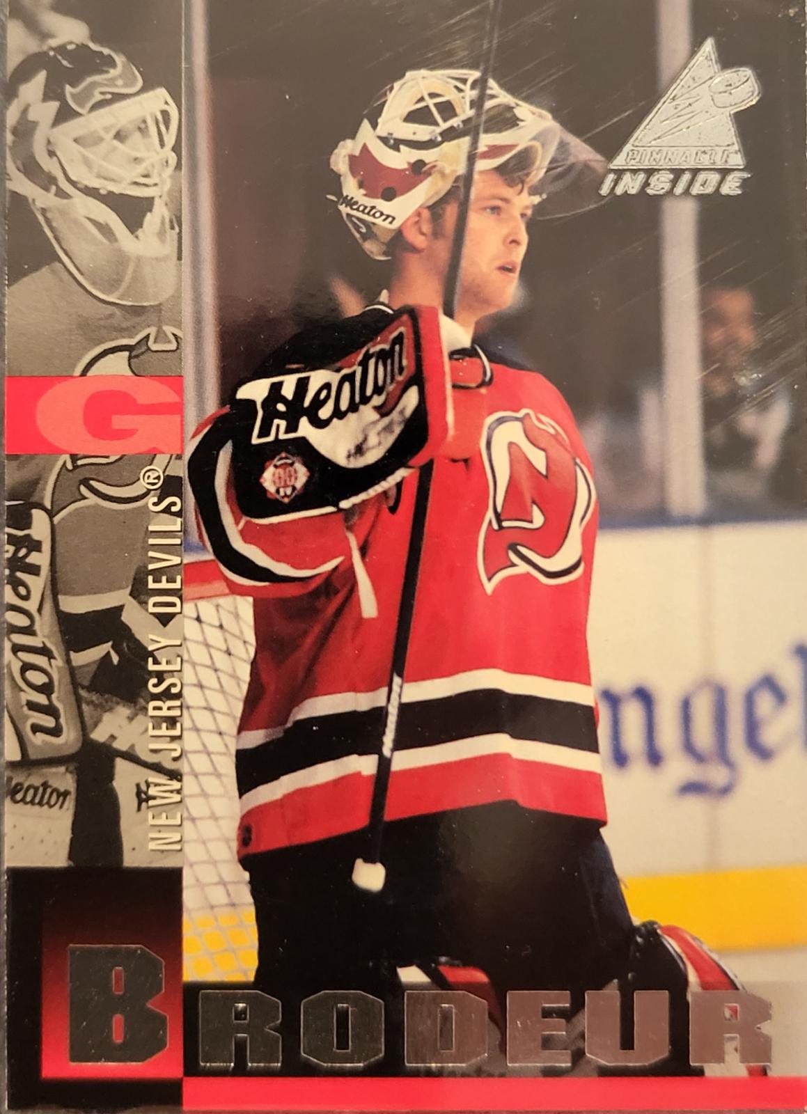Martin Brodeur #7 Hockey Cards 1997 Pinnacle Inside