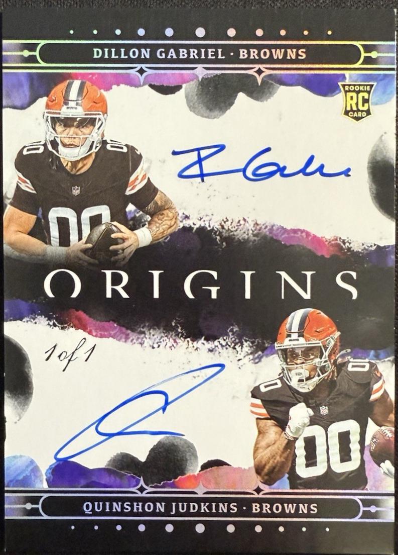 Dillon Gabriel / Quinshon Judkins [Black] #8