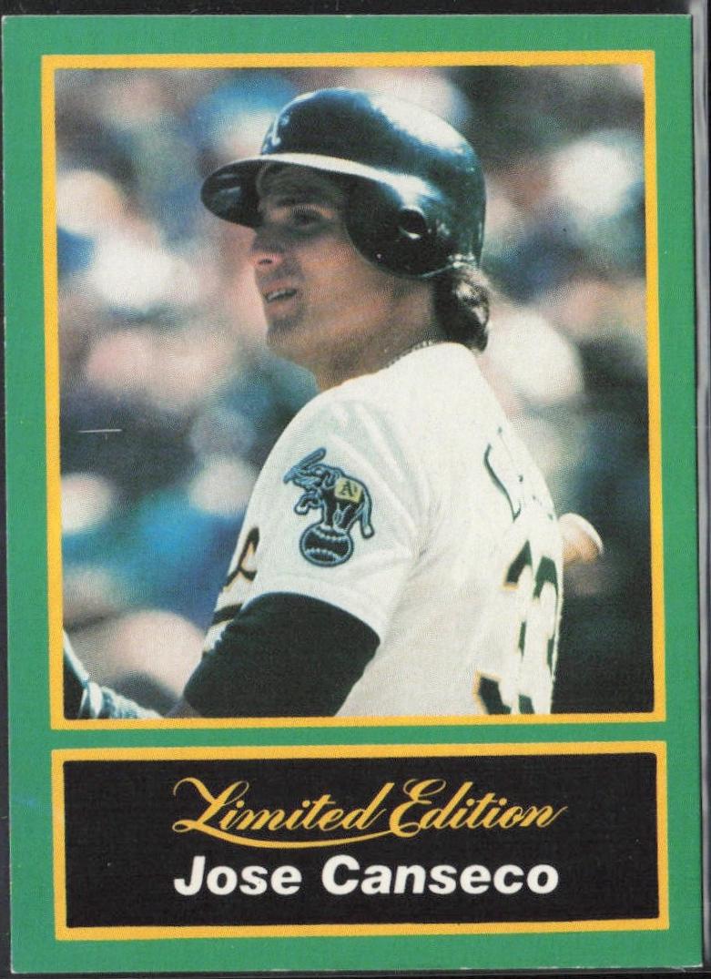 Jose Canseco #11 1989 Cmc Jose Canseco Baseball