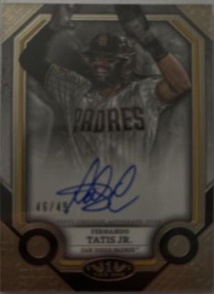 Fernando Tatis Jr. #T1A-FT 2024 Topps Tier One Autograph Baseball