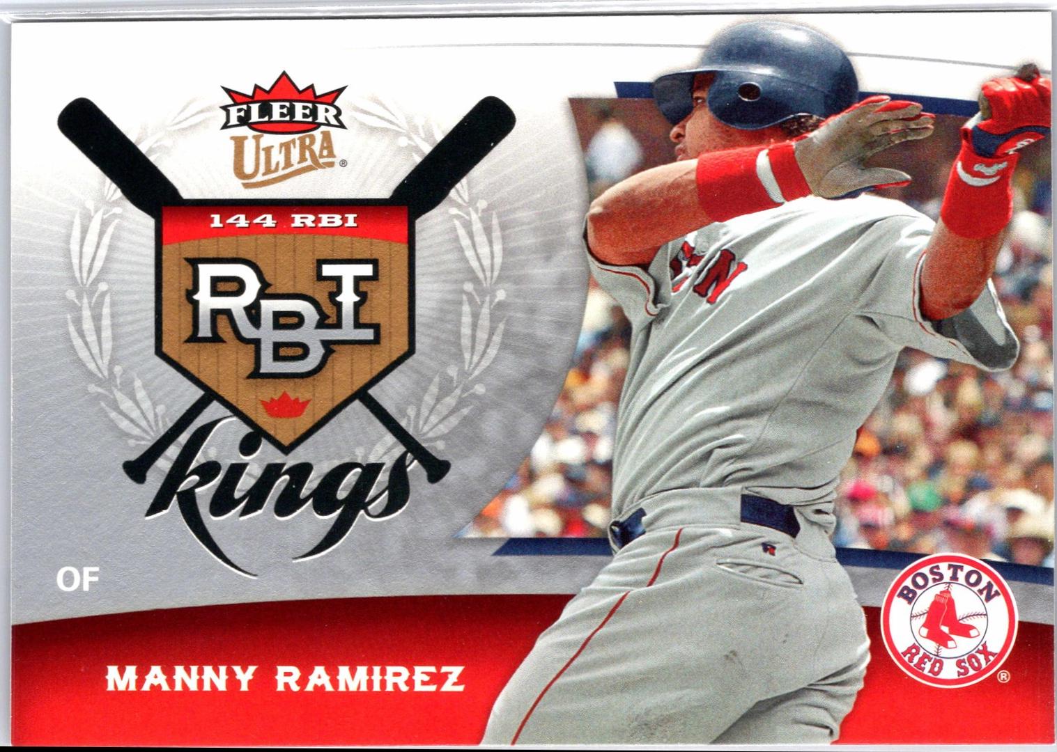 Manny Ramirez #RBI3 Baseball Cards 2006 Ultra R.B.I. Kings