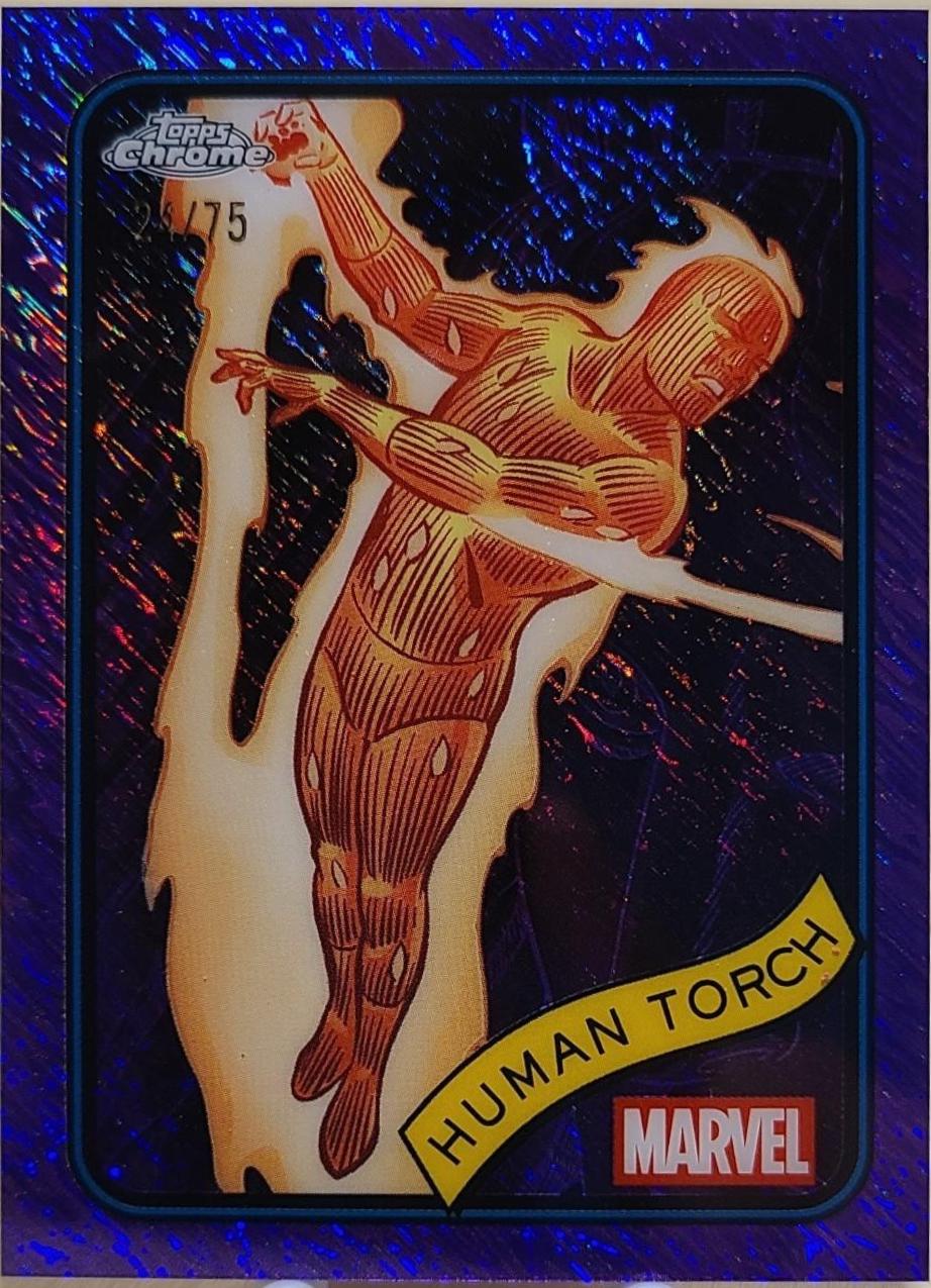 Human Torch Purple Shimmer Refractor