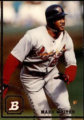 Mark Whiten #40 Baseball Cards 1994 Bowman