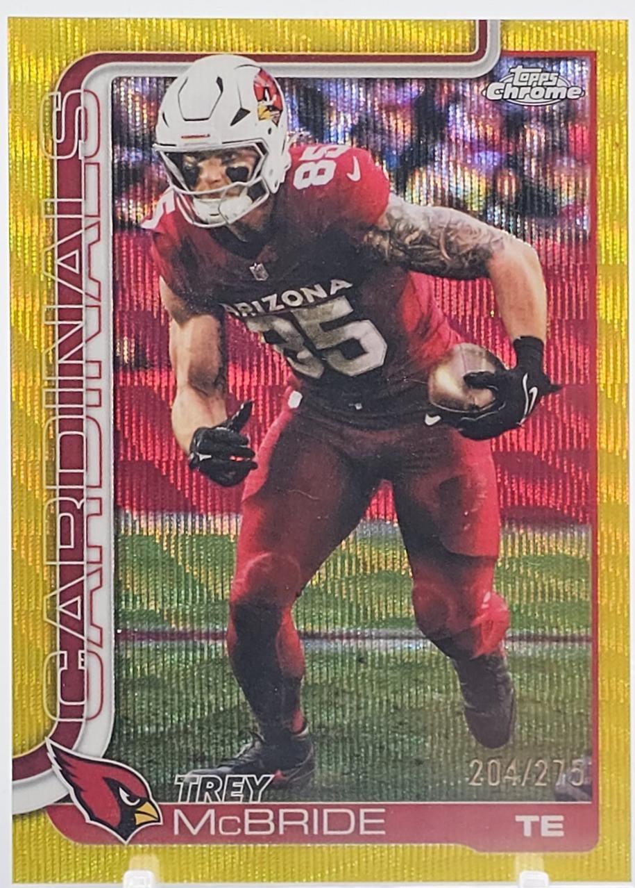 Trey McBride [Yellow Wave Refractor] #4